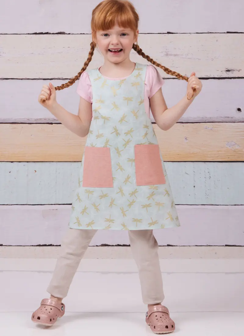 Simplicity Sewing Pattern 9969 Children's And Women's Reversible Aprons 1