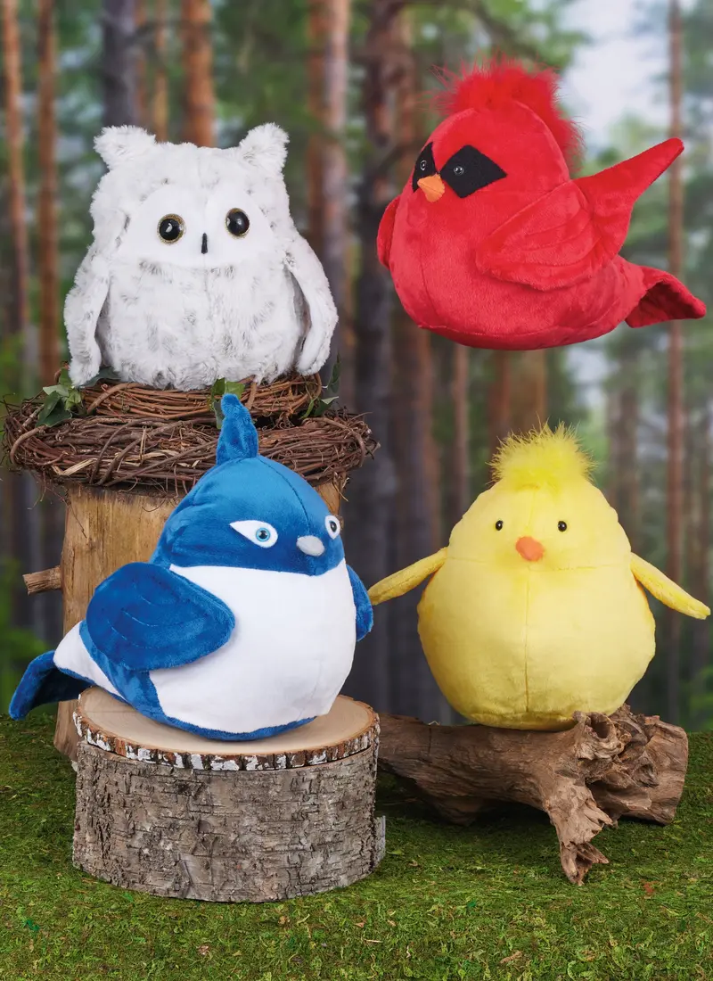 Simplicity Sewing Pattern 9972 Plush Birds 1