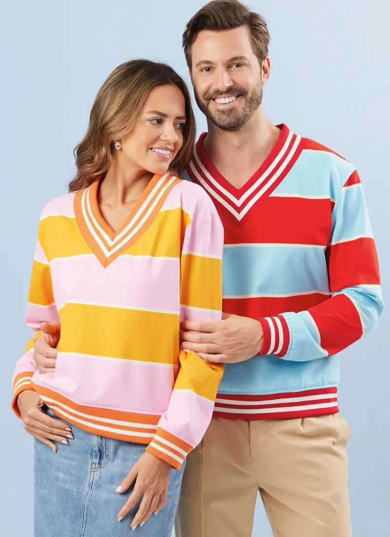 Simplicity Sewing Pattern S3040 Unisex Tank Tops And Tops 1