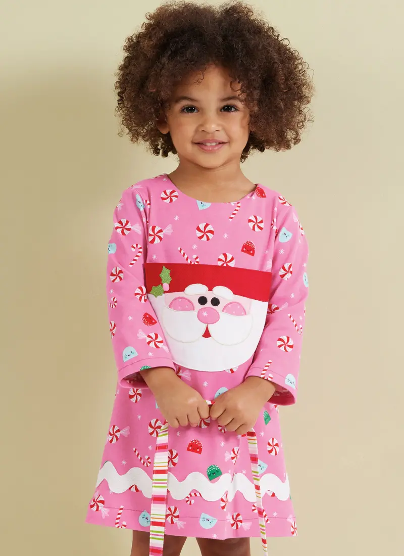 Simplicity Sewing Pattern S3042 Toddlers' Dress And Purse 1