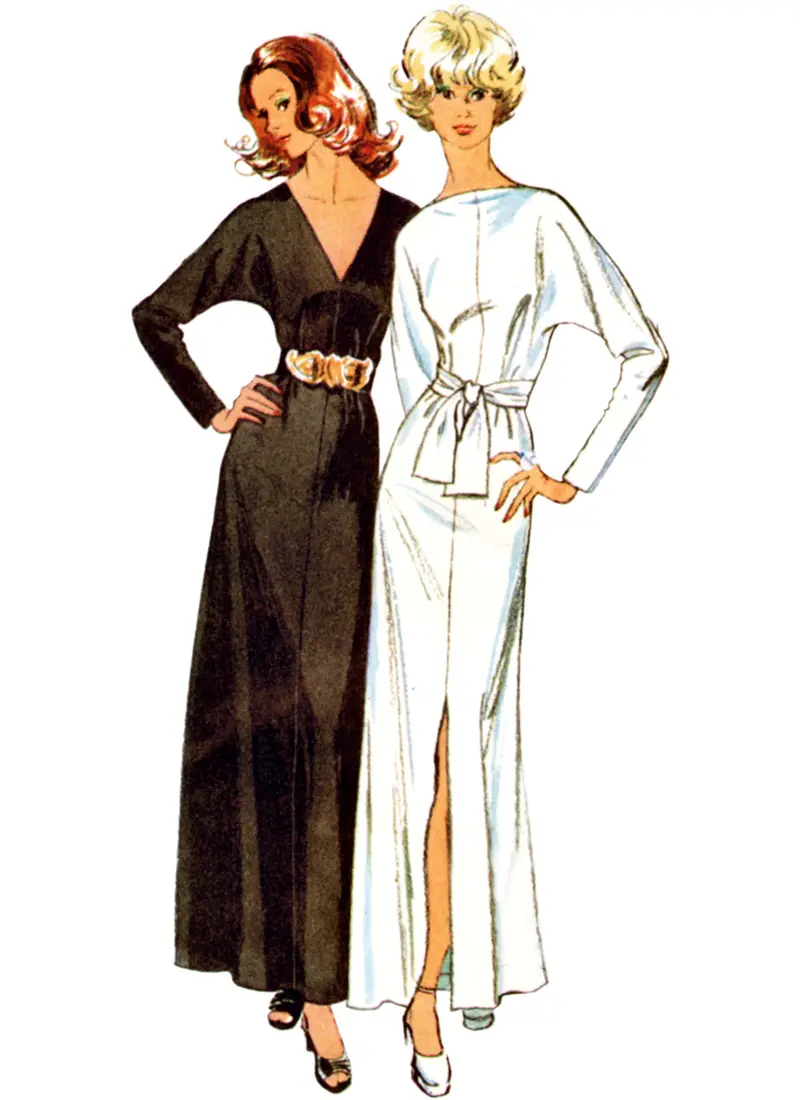 Simplicity Sewing Pattern S3046 Vintage Simplicity 1970'S Jiffy Knit Dress 2
