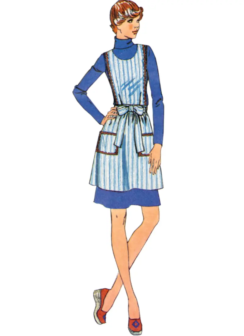 Simplicity Sewing Pattern S3051 Misses' Apron In Two Lengths 2