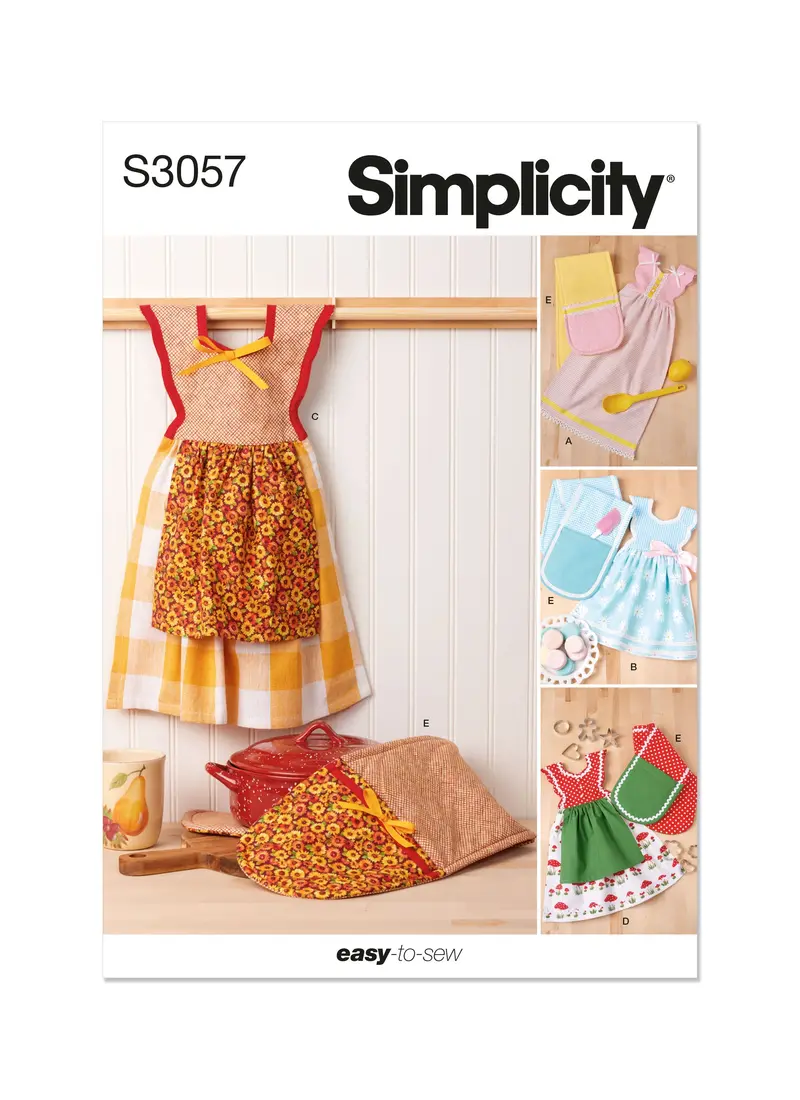 Simplicity Sewing Pattern S3057 Kitchen Accessories 2