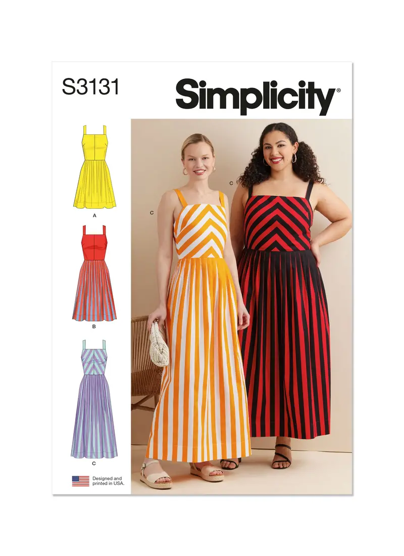 Simplicity Sewing Pattern S3131 Misses' And Women's Dress In Three Lengths 2