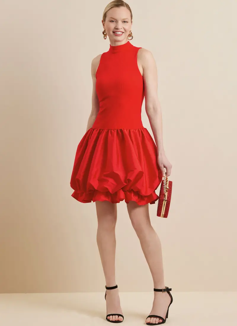 Simplicity Sewing Pattern S3132 Sleeveless Bubble Dress 1