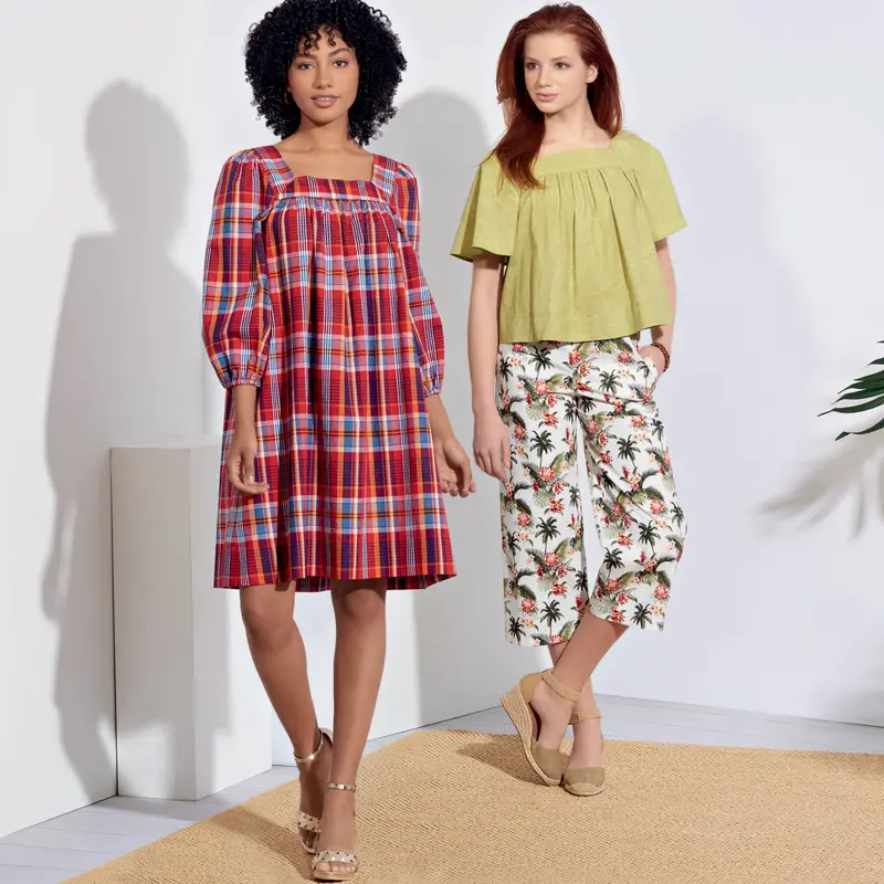 Simplicity Sewing Pattern S8926 Dress, Tops And Pants 1