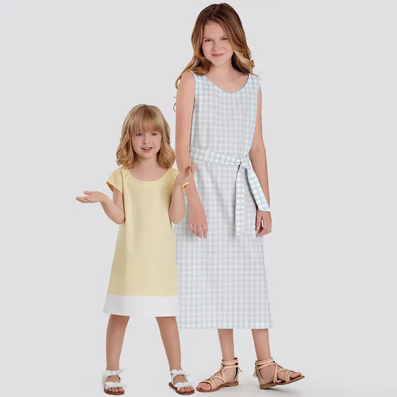 Simplicity Sewing Pattern S9120 Girls' Dresses 1