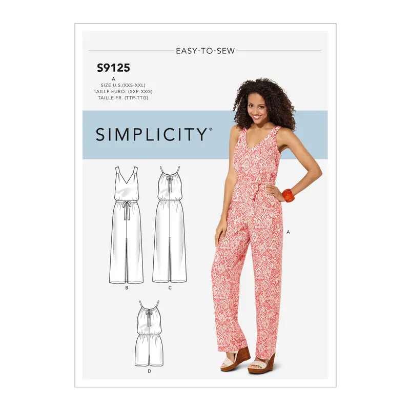 Simplicity Sewing Pattern S9125 Dresses And Jumpsuits 2