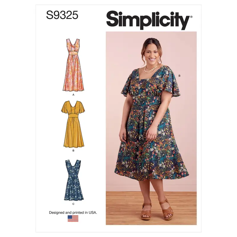 Simplicity Sewing Pattern S9325 Misses' And Women's Dress With Length Variations 2