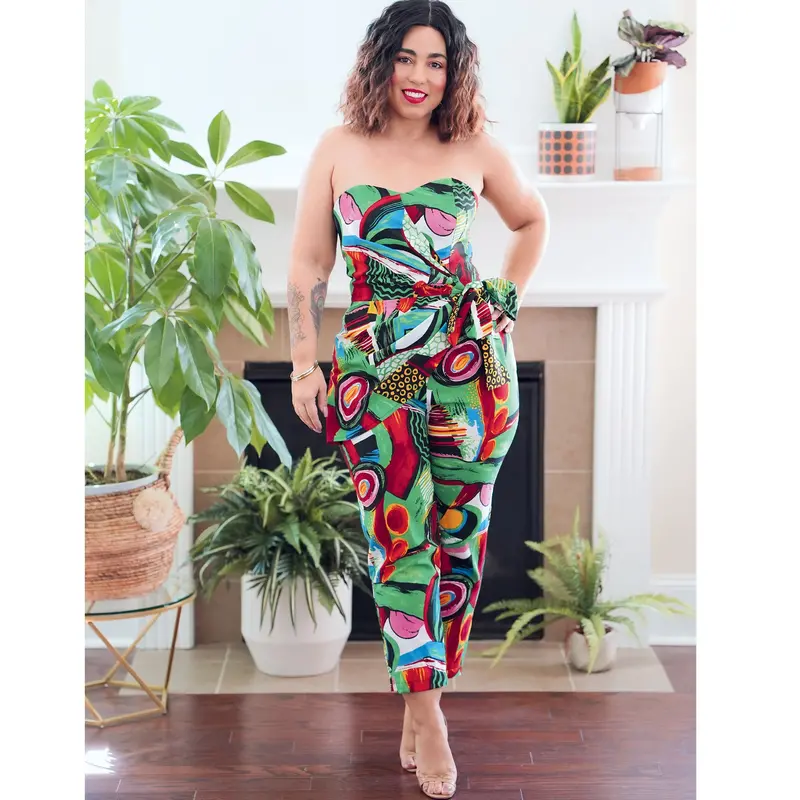 Simplicity Sewing Pattern S9330 Misses' Strapless Jumpsuit And Mini Dress 1