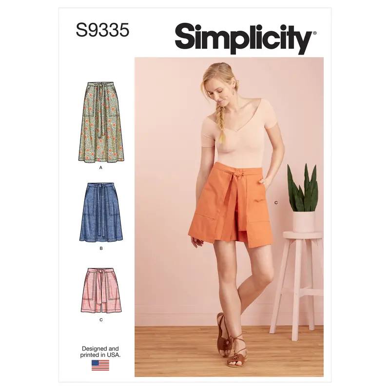 Simplicity Sewing Pattern S9335 Misses' Skirts And Skort 2