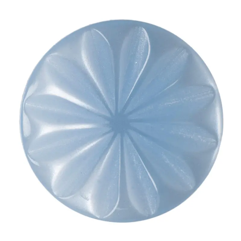 Sky Blue Petal Pattern Buttons 1