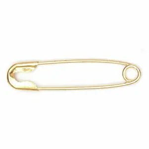 Small Brass Safety Pins | Value Pack Of 100 2