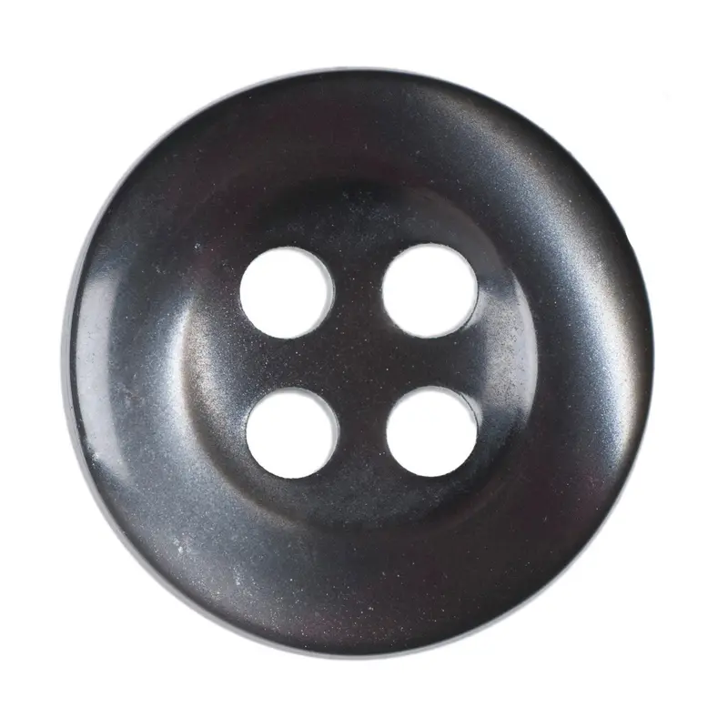 Smoke Grey Chunky Buttons With 4 Holes 1
