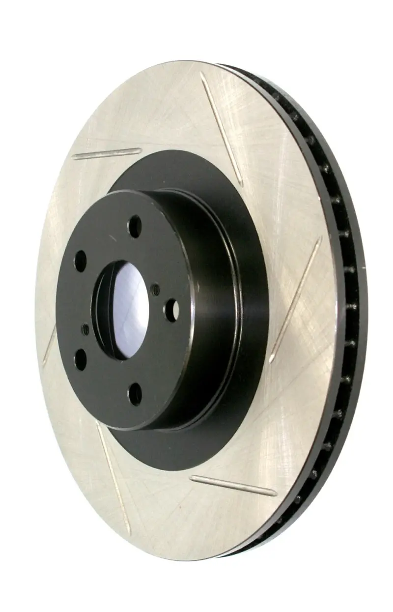 Stoptech Power Slot 06-07 Chrysler Srt-8 Rear Right Slotted Rotor 1