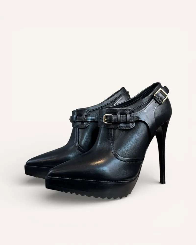 Talons Avec Boucle Noir Burberry 1