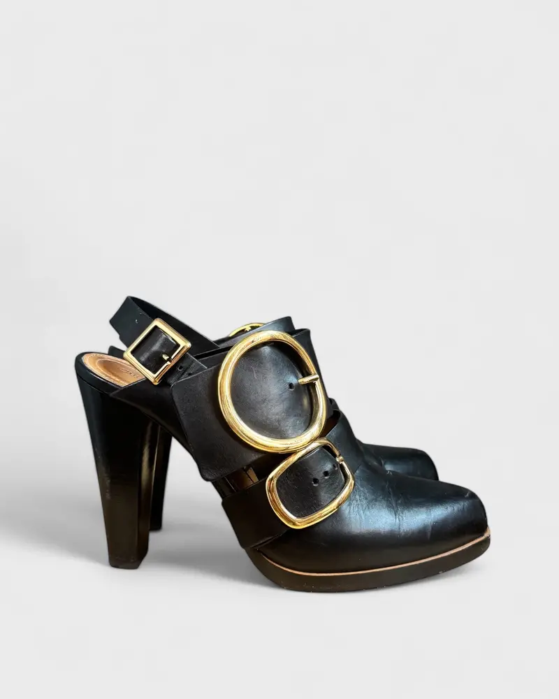 Talons Boucles Noir Chloé , 40 1