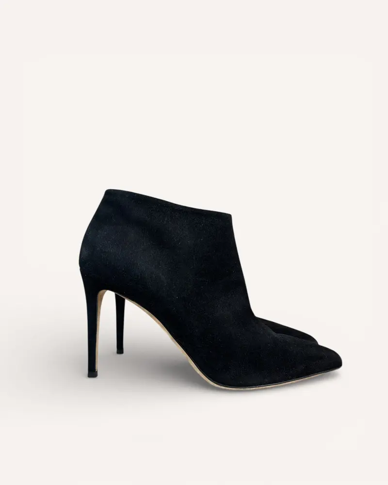 Talons Gucci En Suède Noir, Taille 41. 1