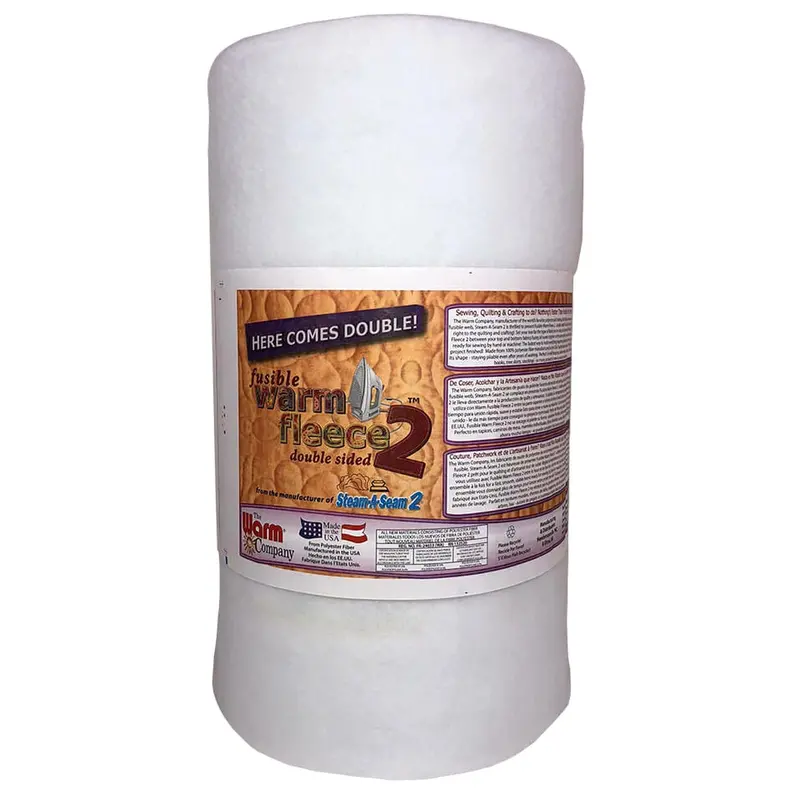The Warm Company Double Sided Fusible Warm Fleece Wadding, Batting 1