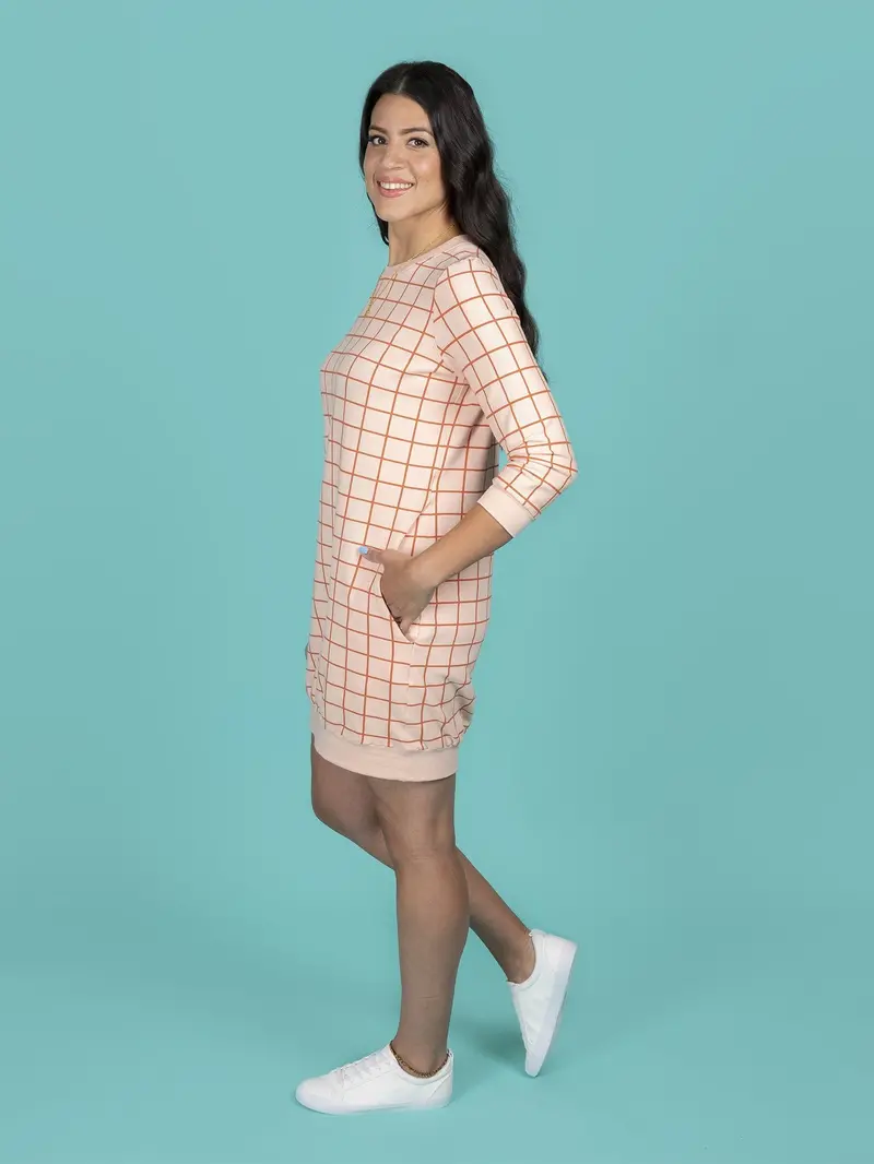 Tilly And The Buttons Billie Sweatshirt And Dress Pattern 1