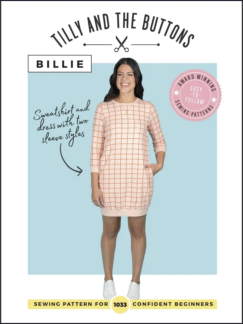 Tilly And The Buttons Billie Sweatshirt And Dress Pattern 2