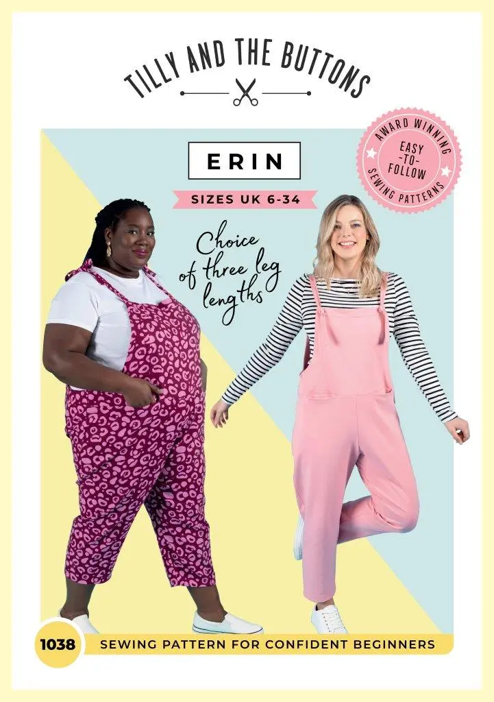 Tilly And The Buttons Erin Dungarees Pattern 2