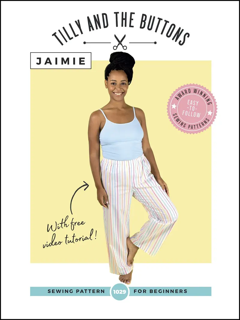 Tilly And The Buttons Jaimie Pyjama Bottoms And Shorts Pattern 1