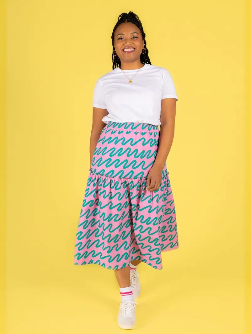 Tilly And The Buttons Luella Skirt Pattern 1