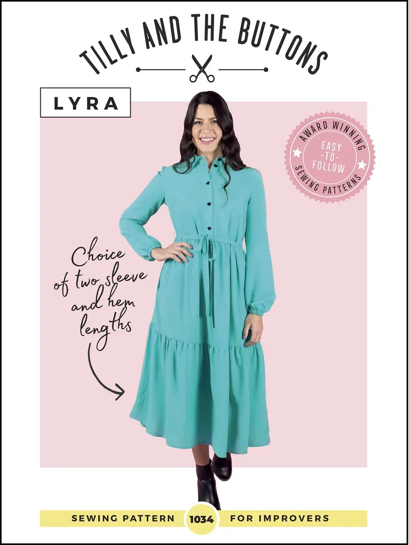 Tilly And The Buttons Lyra Shirt Dress Pattern 2