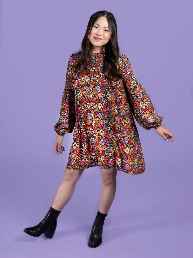 Tilly And The Buttons Marnie Blouse And Mini Dress Pattern 1