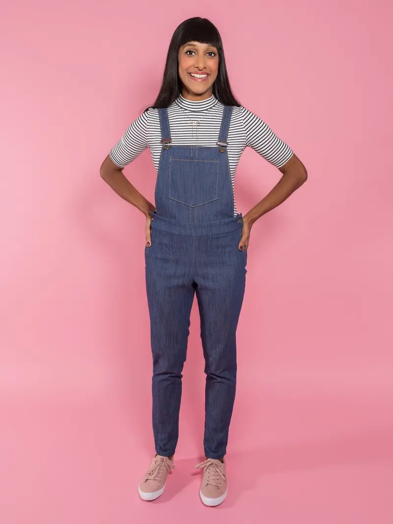 Tilly And The Buttons Mila Dungarees Pattern - 1019 1