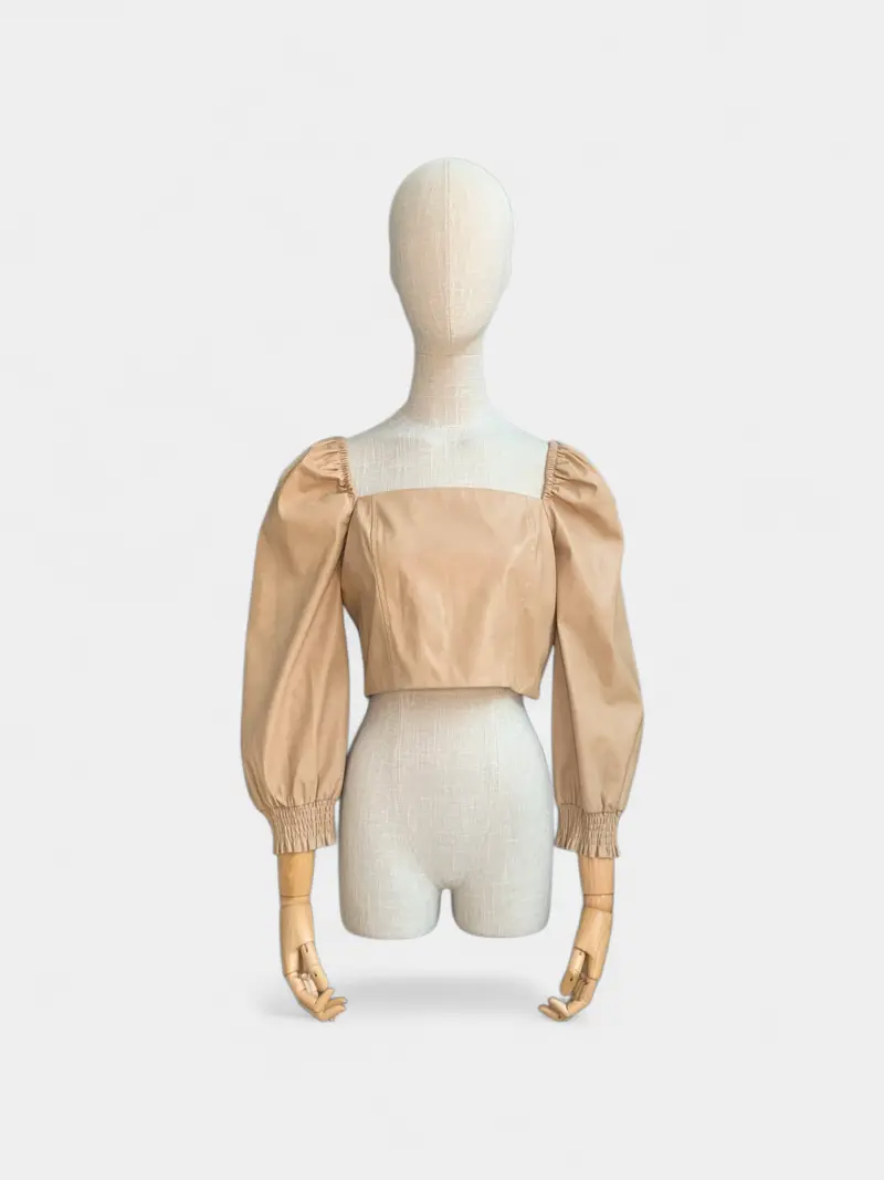 Top Polyurethane, Nude, 7 For All Mankind S 1