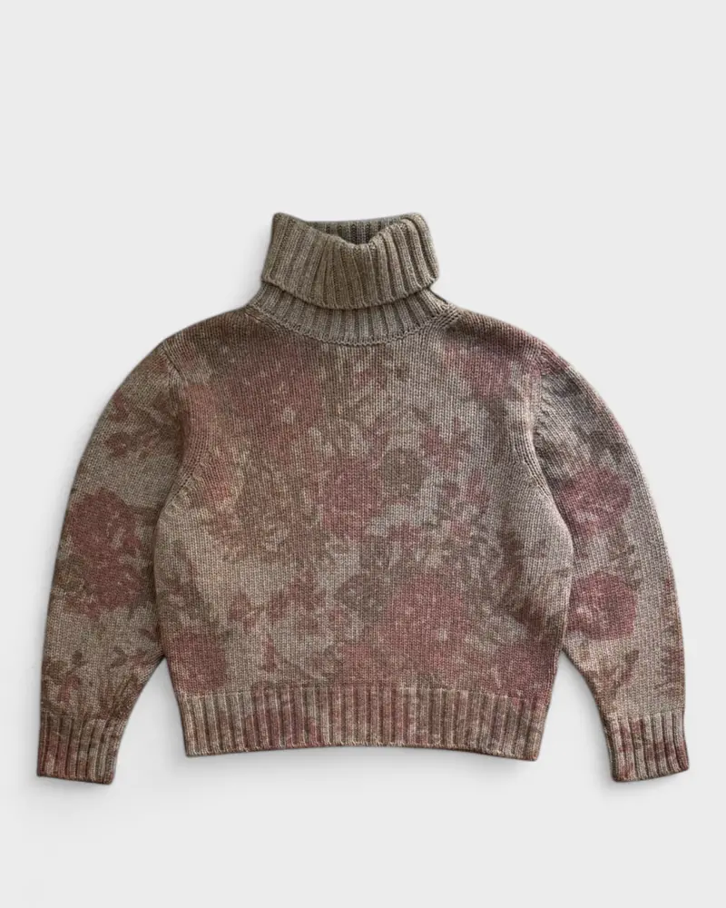 Tricot Floral , Rouje, 38 1