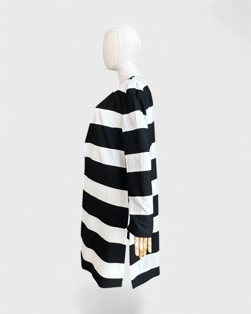 Veste À Rayures Noires/Blanches Iris Setlakwe , 14 2