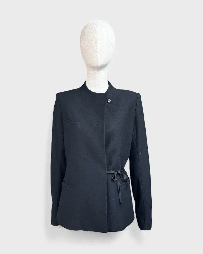 Veste Laine Noire Ruban Filippa K, S 1