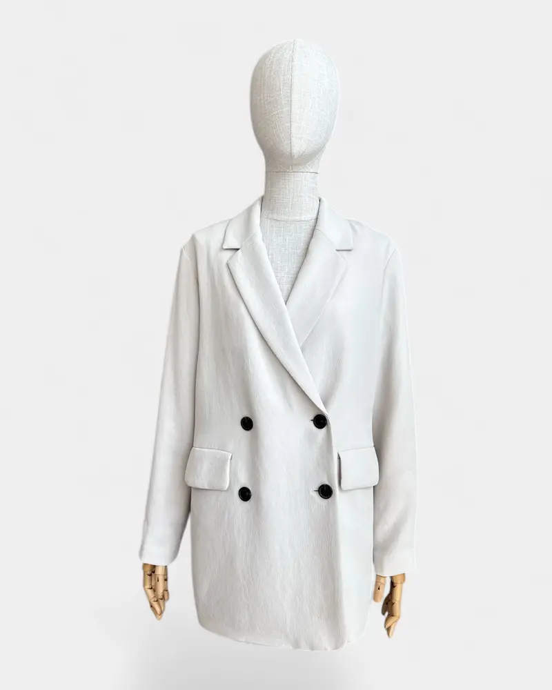 Veston Double Boutonnière Craie Wilfred , 1 1