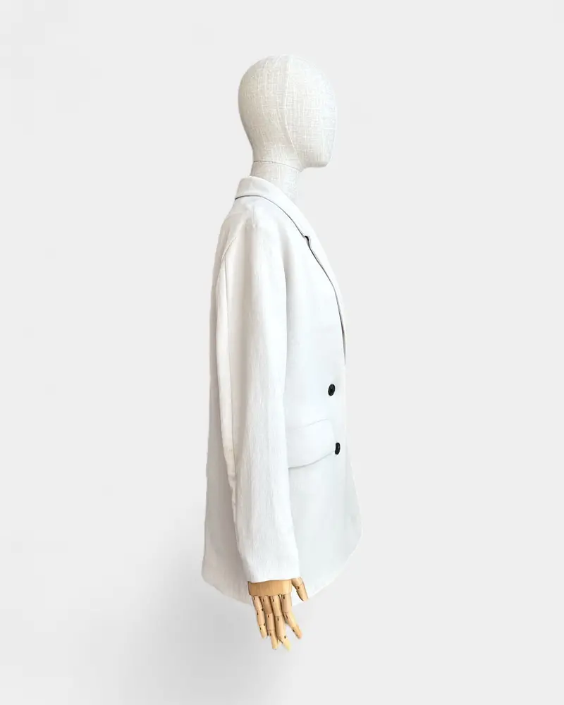 Veston Double Boutonnière Craie Wilfred , 1 2