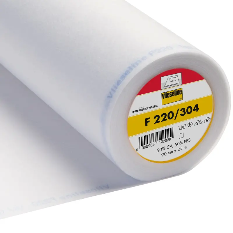 Vlieseline Iron On Interfacing Standard Medium | White 1
