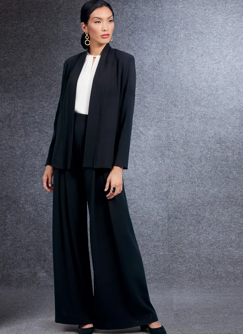 Vogue Pattern 1620 Misses' Jacket, Top And Pants 1