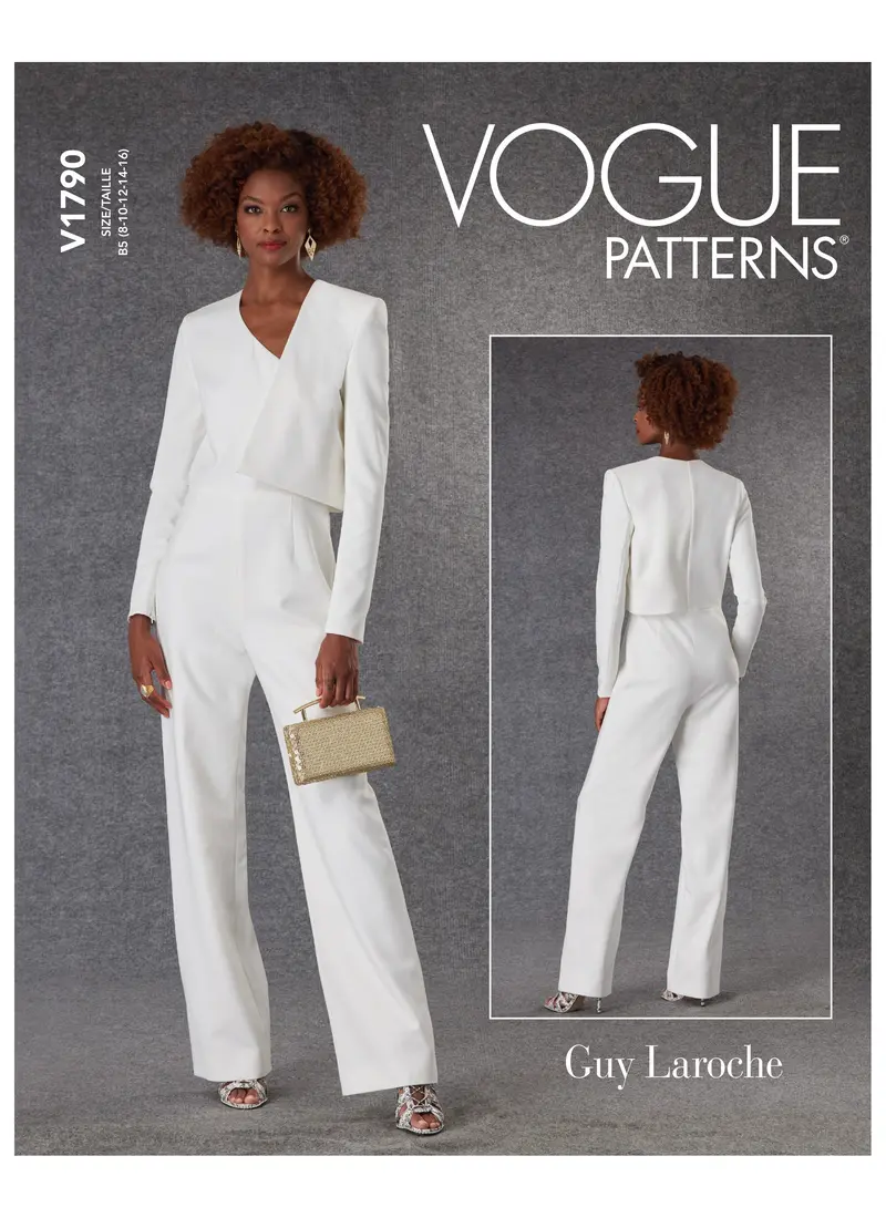 Vogue Pattern 1790 Jumpsuits By Guy Laroche 2