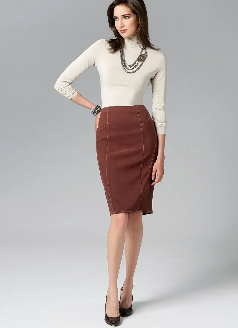 Vogue Pattern 8750 Misses' Skirt | Easy 1
