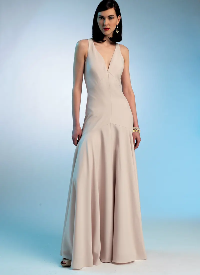 Vogue Pattern 8814 Misses' Dress Pattern | Easy 1