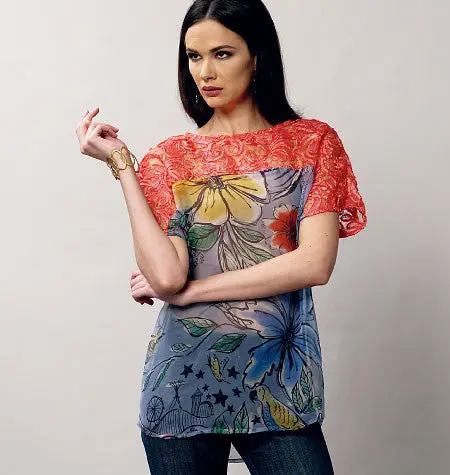 Vogue Pattern 8877 Misses' Top Very Easy 1