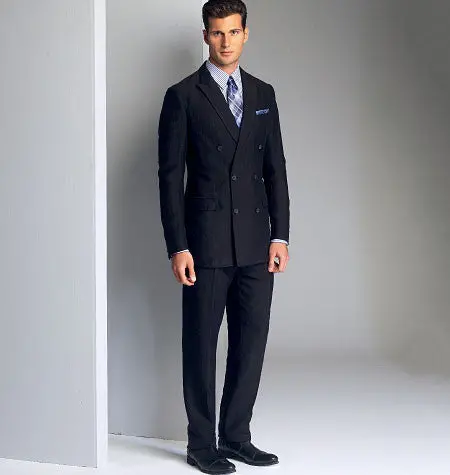 Vogue Pattern 8988 Men's Jacket And Pants | Advanced 1