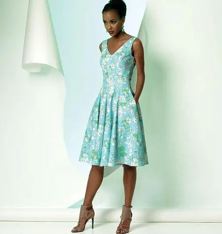 Vogue Pattern 8997 Misses' Dress | Easy 1