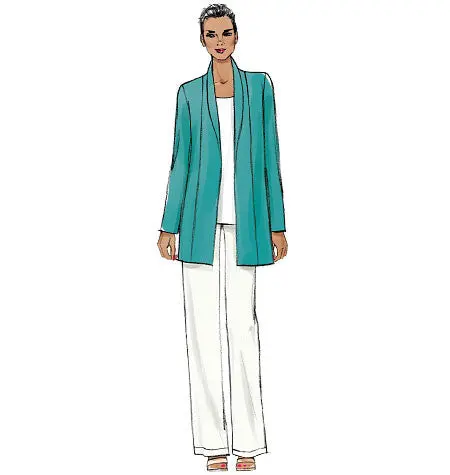 Vogue Pattern 9011  Loose-Fitting, Unlined Jacket 1