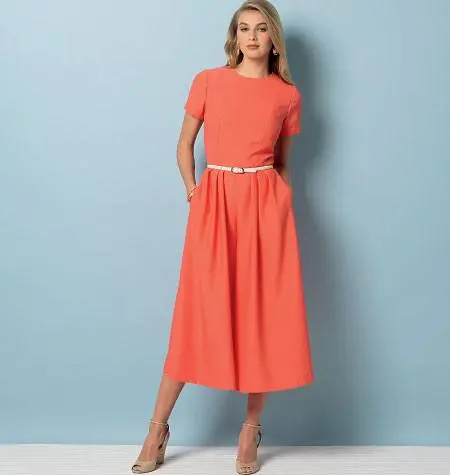 Vogue Pattern 9075  Dress And Jumpsuit 1