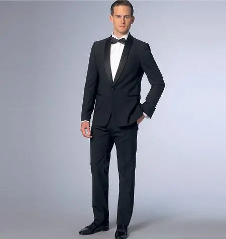 Vogue Pattern 9097  Men's Jacket And Trousers 1