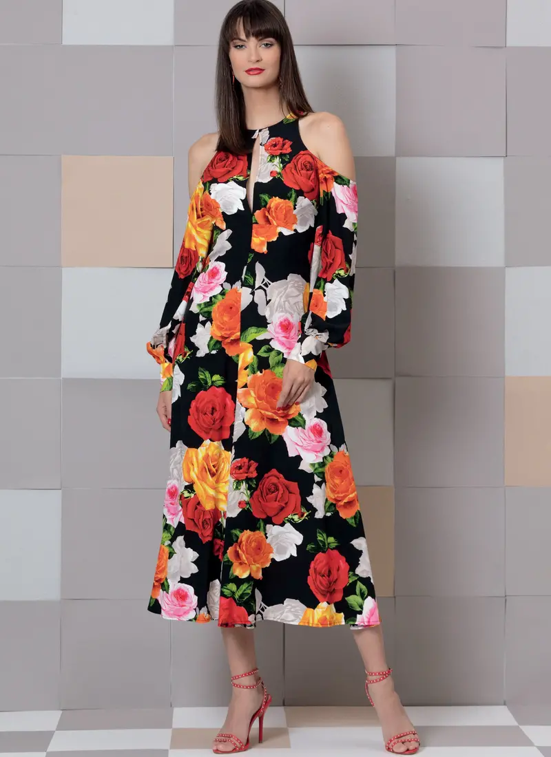 Vogue Pattern 9296 Misses' Dress Pattern 1