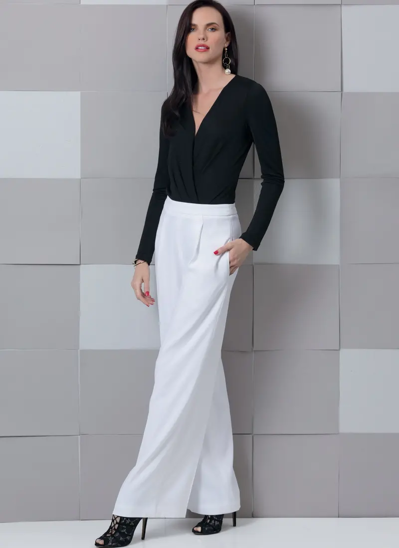 Vogue Pattern 9302 Misses' Trousers Pattern 1